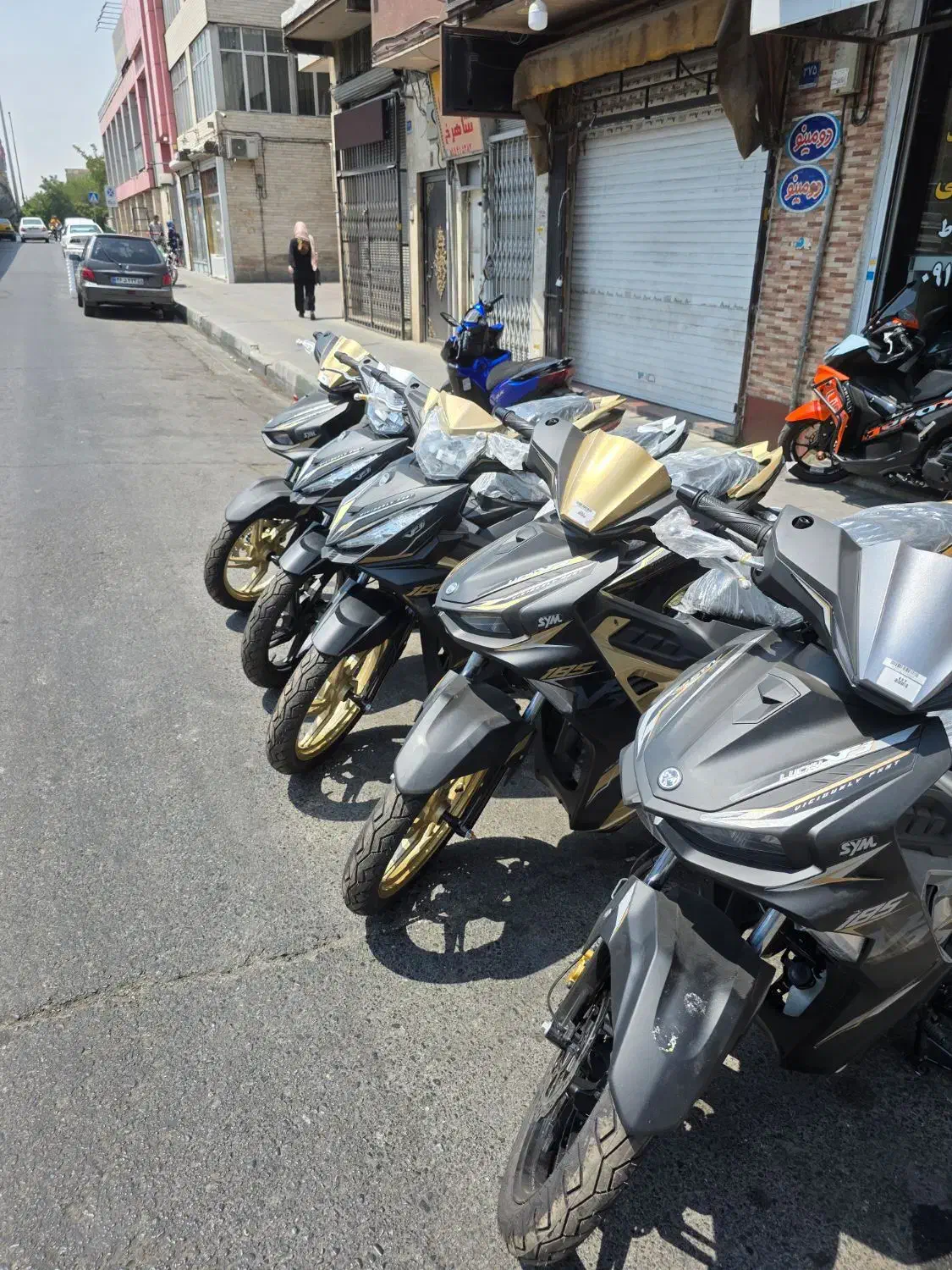 لاکی ۱۸۵ فیس جدید۴۰۴ نقدواقساط|موتورسیکلت|تهران, هلال احمر|دیوار