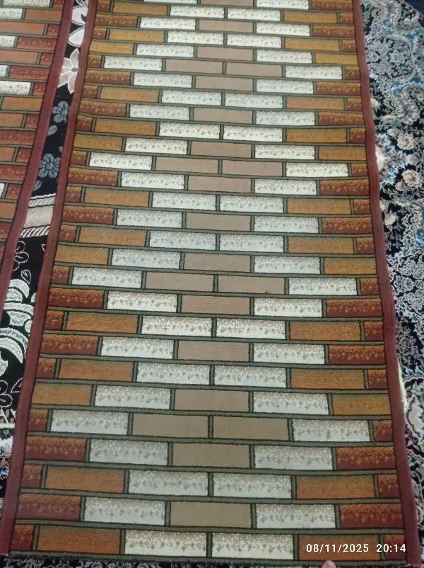 گلیم راه پله|گلیم، جاجیم، گبه|قرچک, مهدیه|دیوار