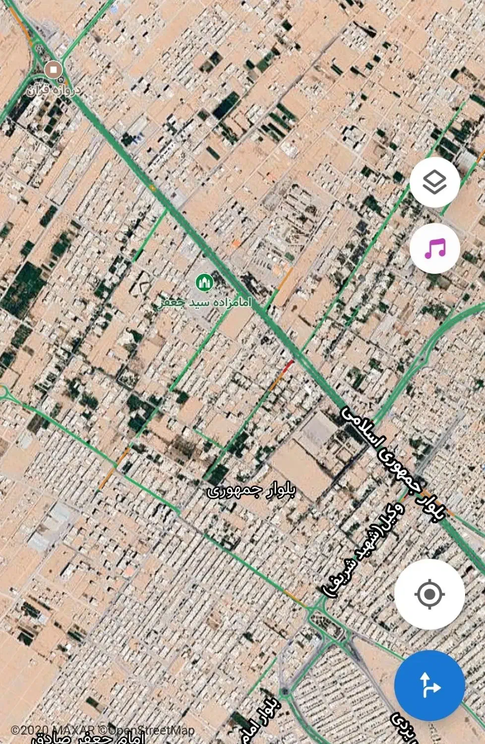 فروش زیر قیمت زمین جمهوری به دلیل مهاجرت|فروش زمین و ملک کلنگی|یزد, |دیوار