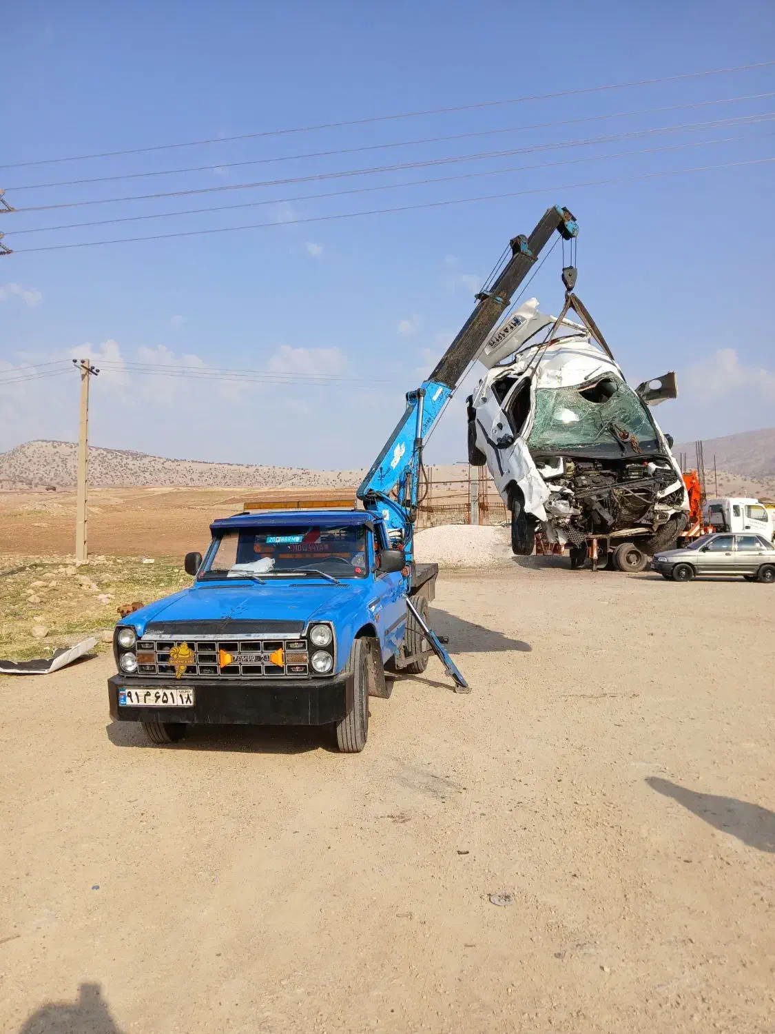 جرثقیل، خودروبر،امدادخوددو،یدککش، شبانه روزی|خدمات حمل و نقل|اسلامآباد غرب, |دیوار