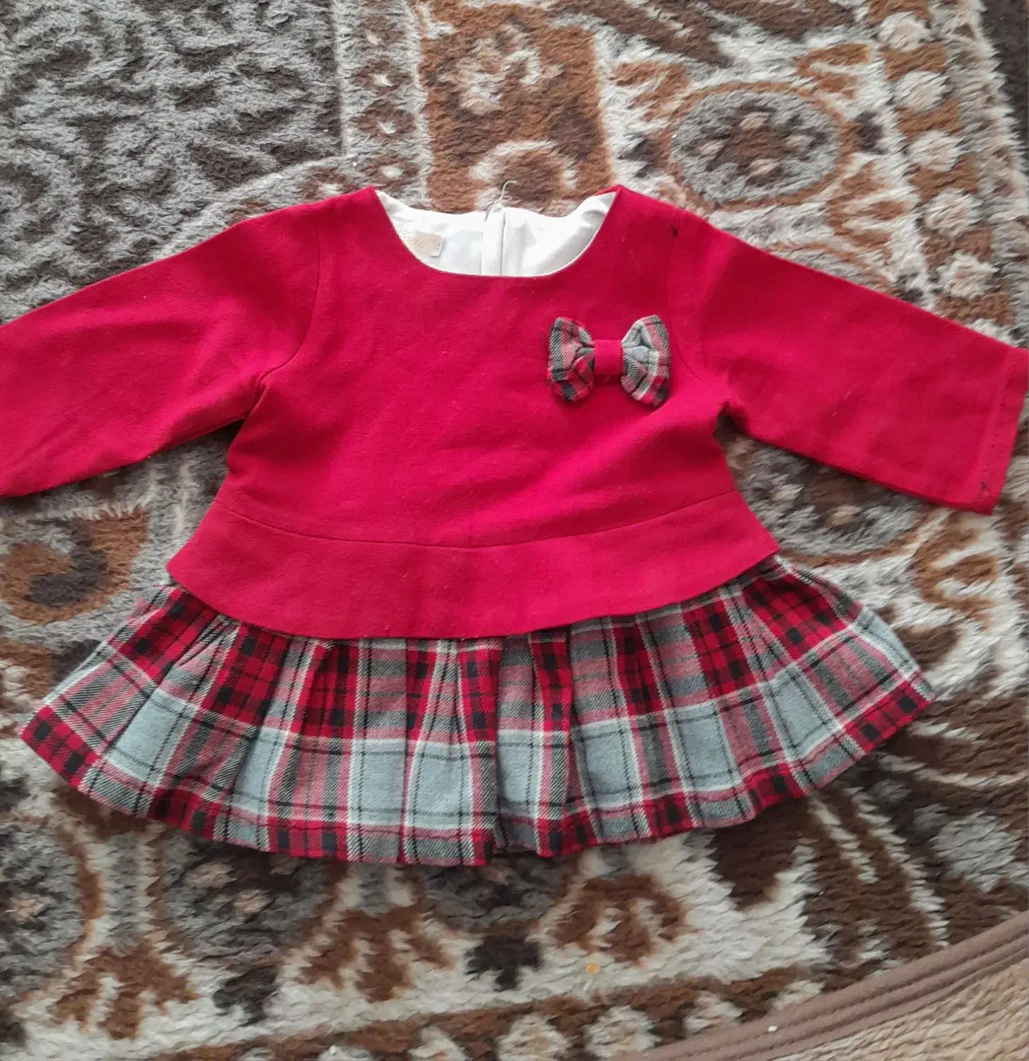 پیراهن یلدایی برا ۸و۹ ماهه|کفش و لباس بچه|مراغه, |دیوار