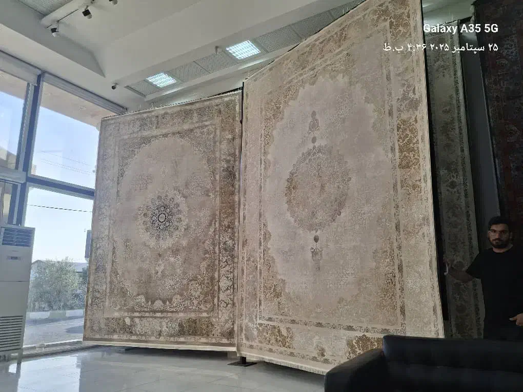 گل برجسته ۱۲۰۰ شانه فرشتگان|فرش|شیراز, ریشمک|دیوار