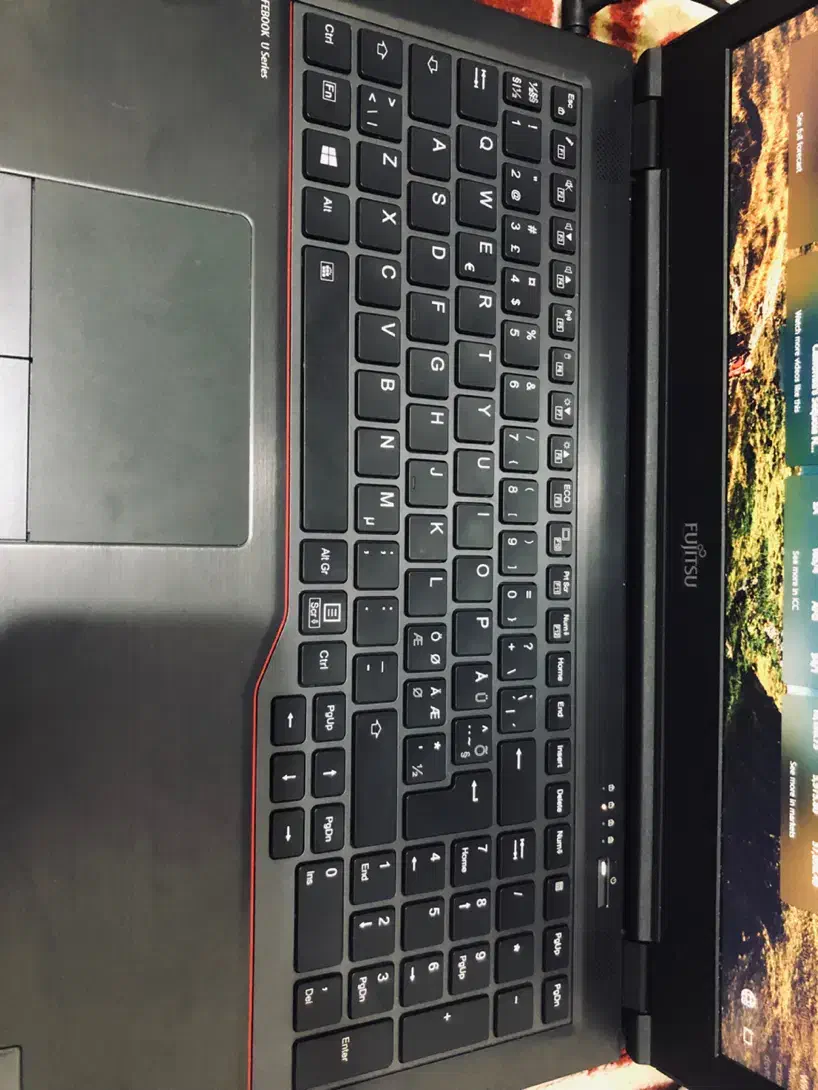 لپ تاپ fujitsu مدل u757 وارداتی المان|رایانه همراه|رشت, پیرسرا|دیوار