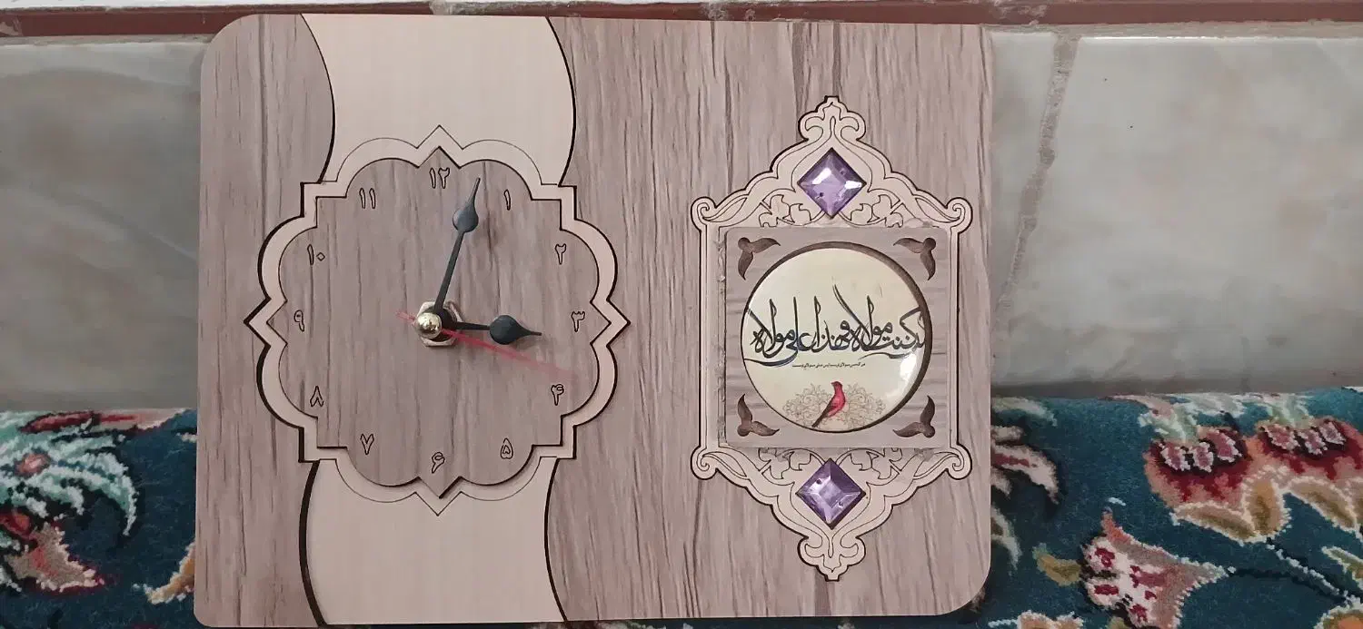 ساعت|ساعت دیواری و تزئینی|دورود, |دیوار