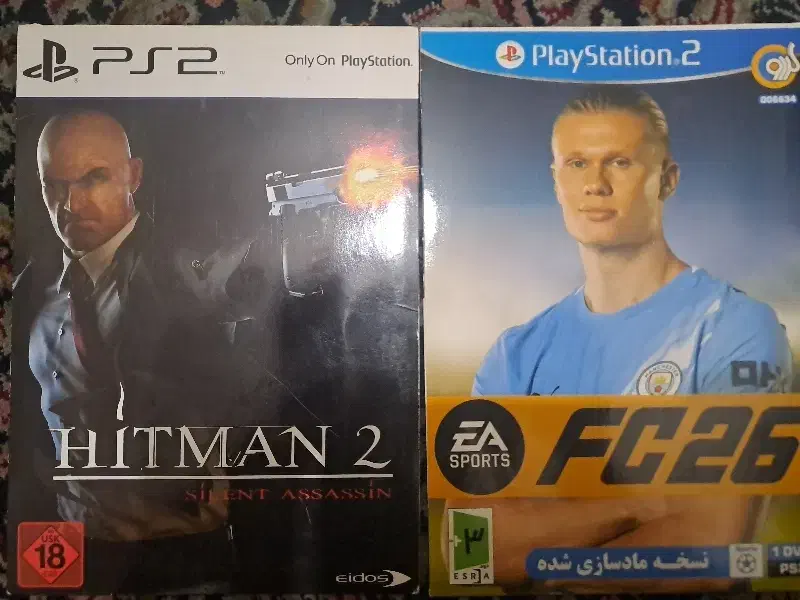 سیدی ps2|کنسول، بازی ویدئویی و آنلاین|شیراز, تندگویان|دیوار