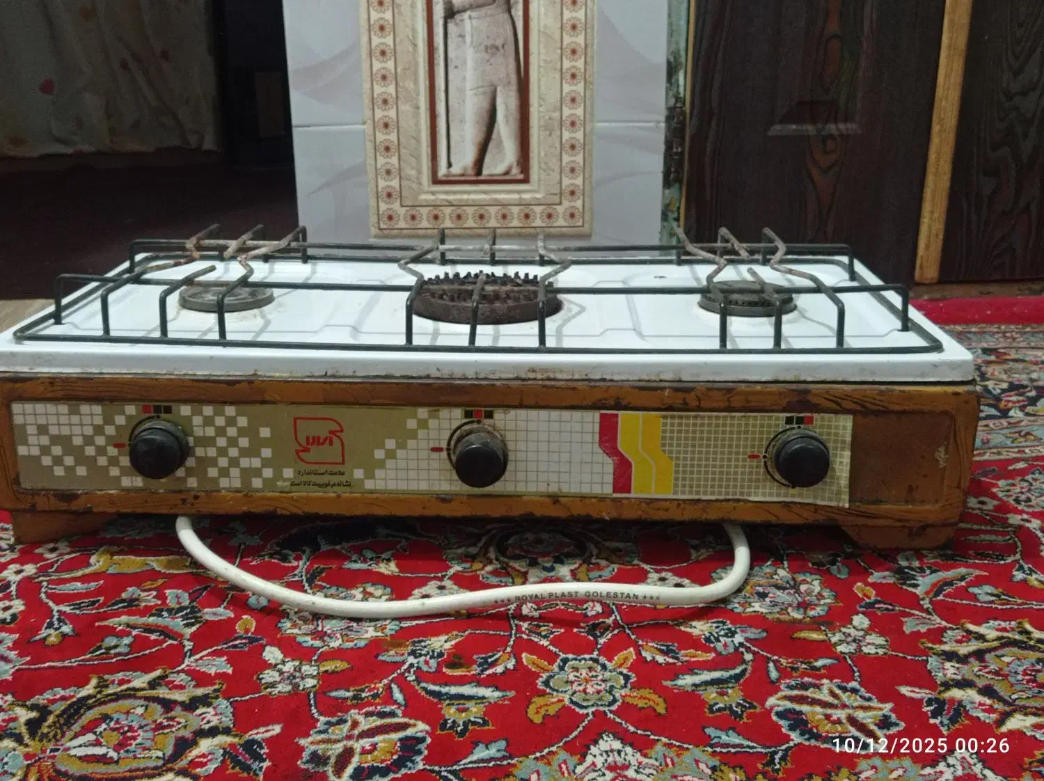 گاز سه شعله تمیز|اجاق گاز و لوازم برقی پختوپز|علیآباد کتول, |دیوار