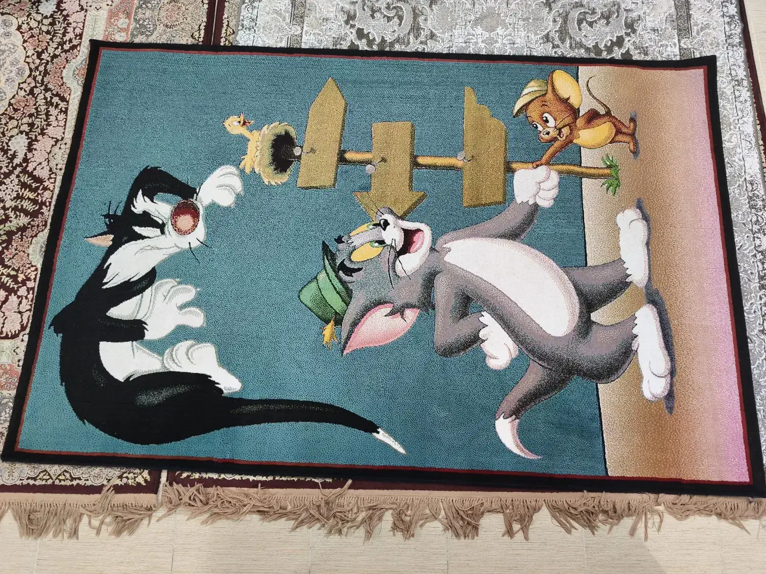 قالی بچگانه|فرش|سنندج, |دیوار