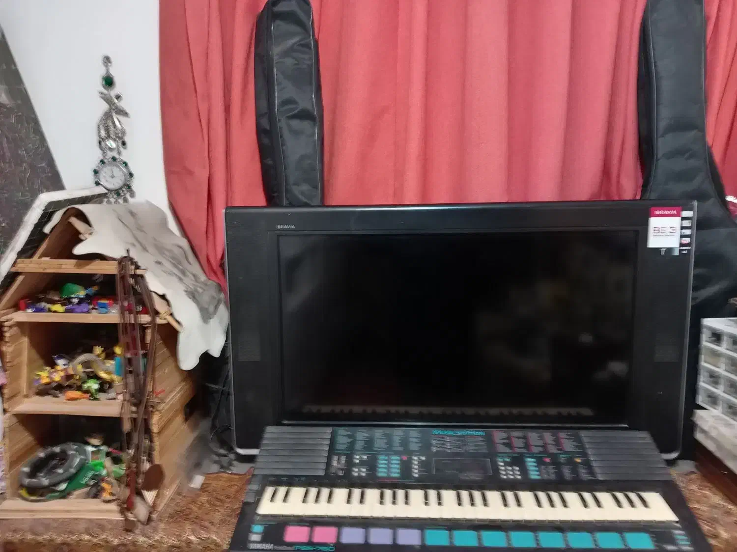 تلوزیون سونی براویا و مانیتور لنوو، کیس دل، کیبورد|تلویزیون و پروژکتور|تهران, اقدسیه|دیوار