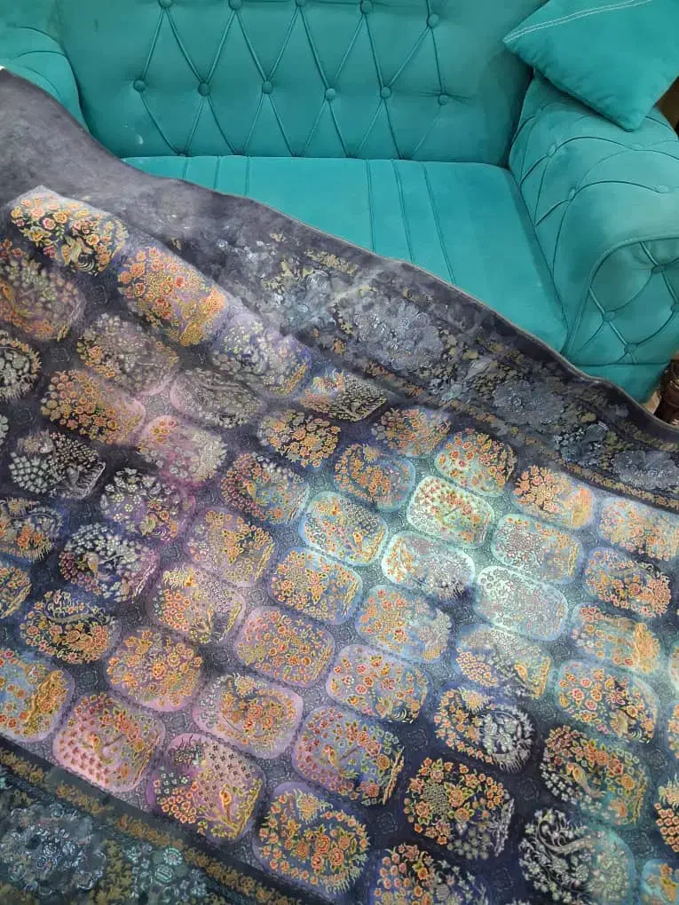 فرش محتشم ماشینی ۴ و ۹ متری جفت طرح ابریشم|فرش|تهران, جمهوری|دیوار