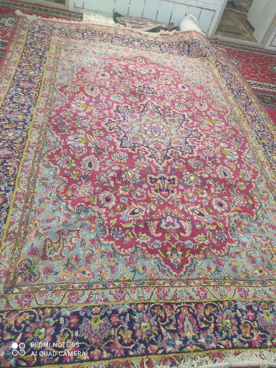 قالی کرمان|فرش|زرند, |دیوار