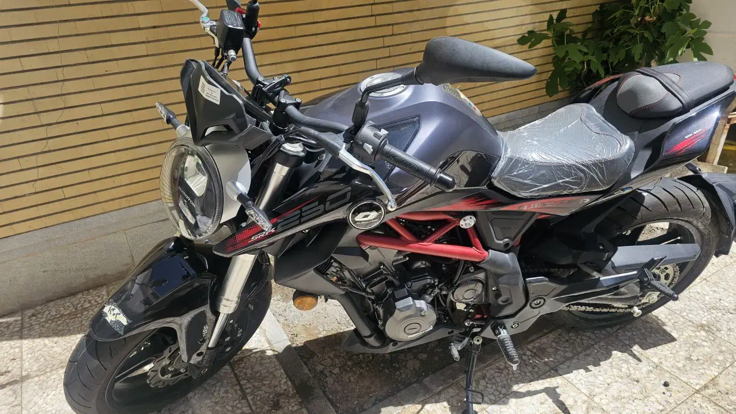 موتور کیوجی srk 250|موتورسیکلت|اصفهان, خرم|دیوار