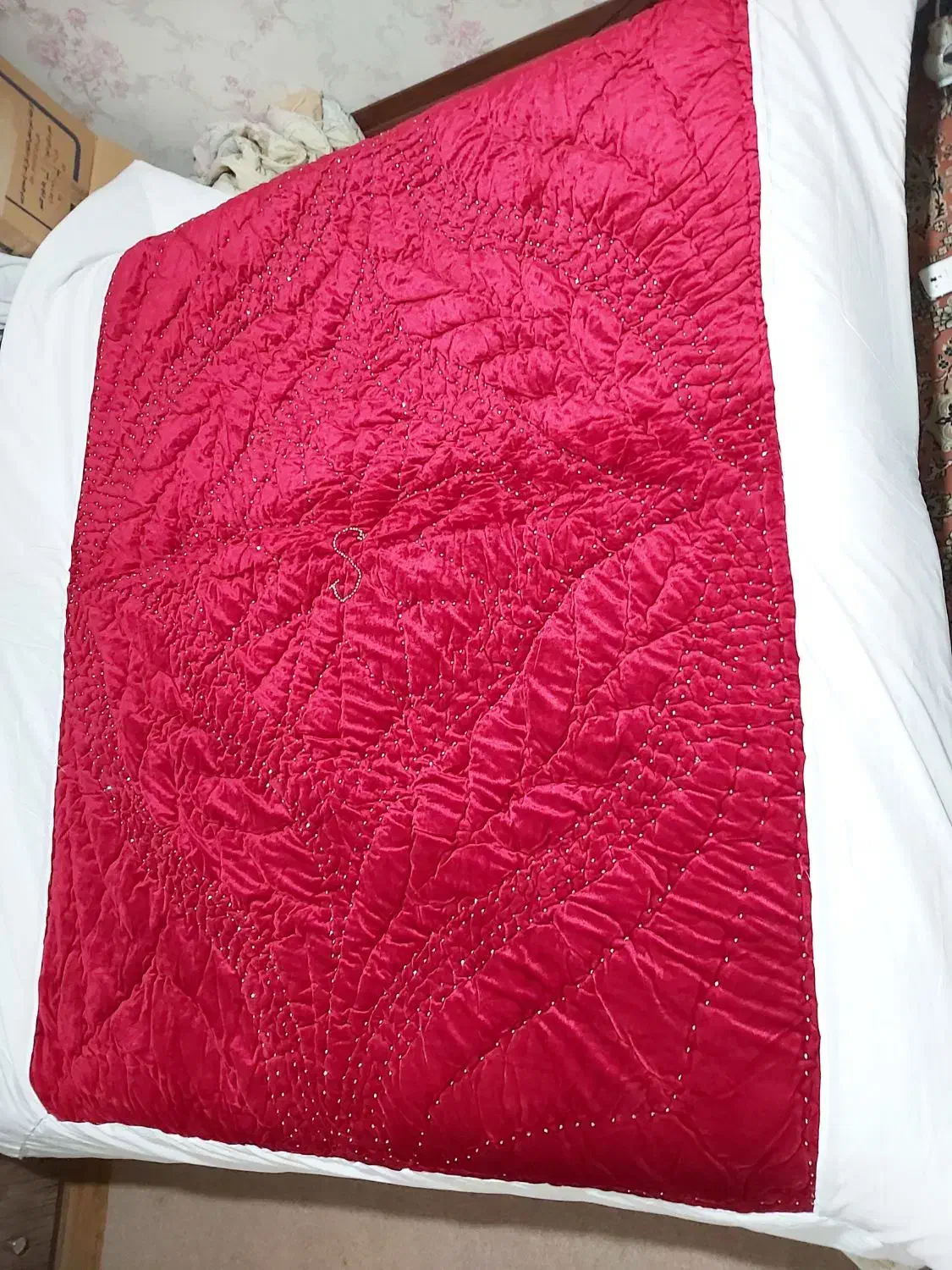 لحاف دونفره|رختخواب، بالش، پتو|ری, ظهیرآباد|دیوار