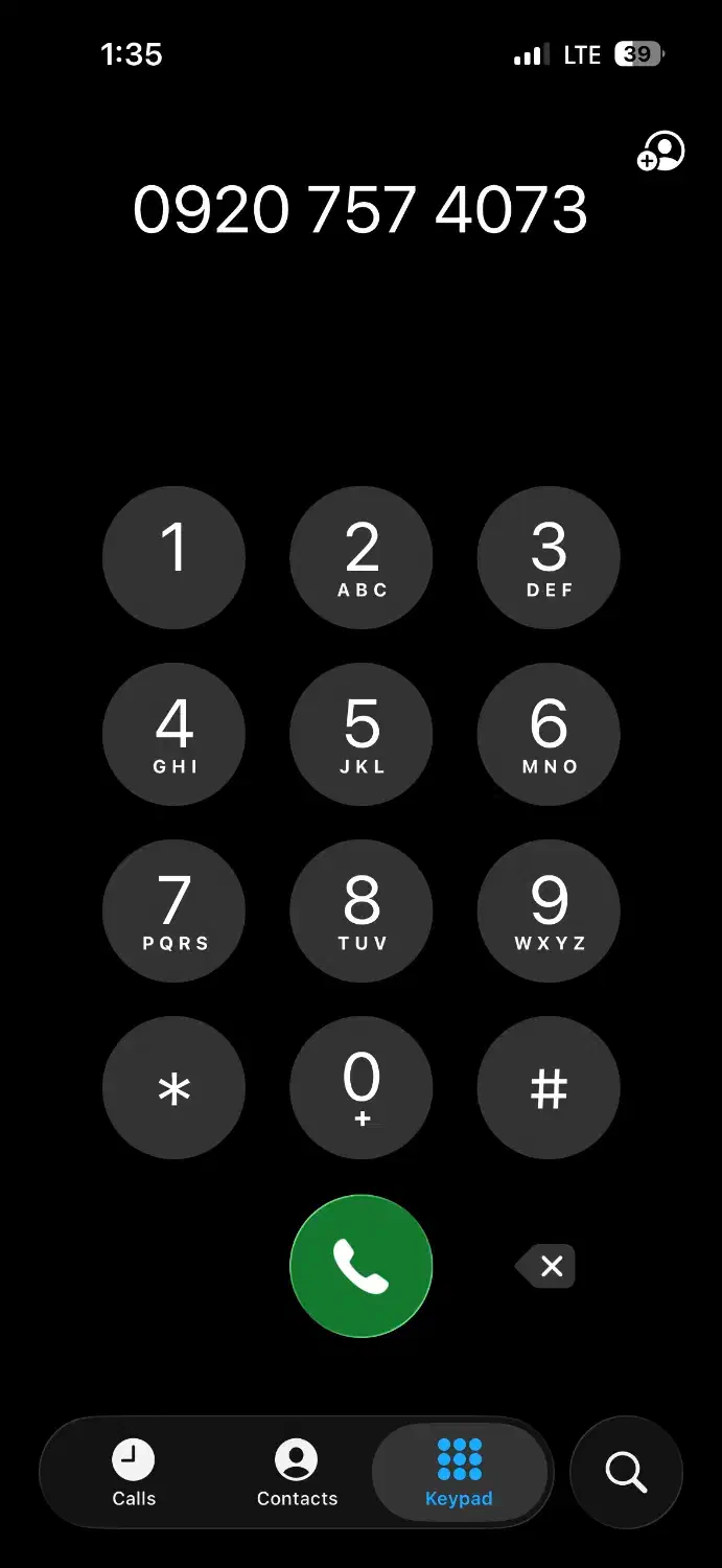 0920.75.74.073|سیمکارت|تهران, گیشا|دیوار