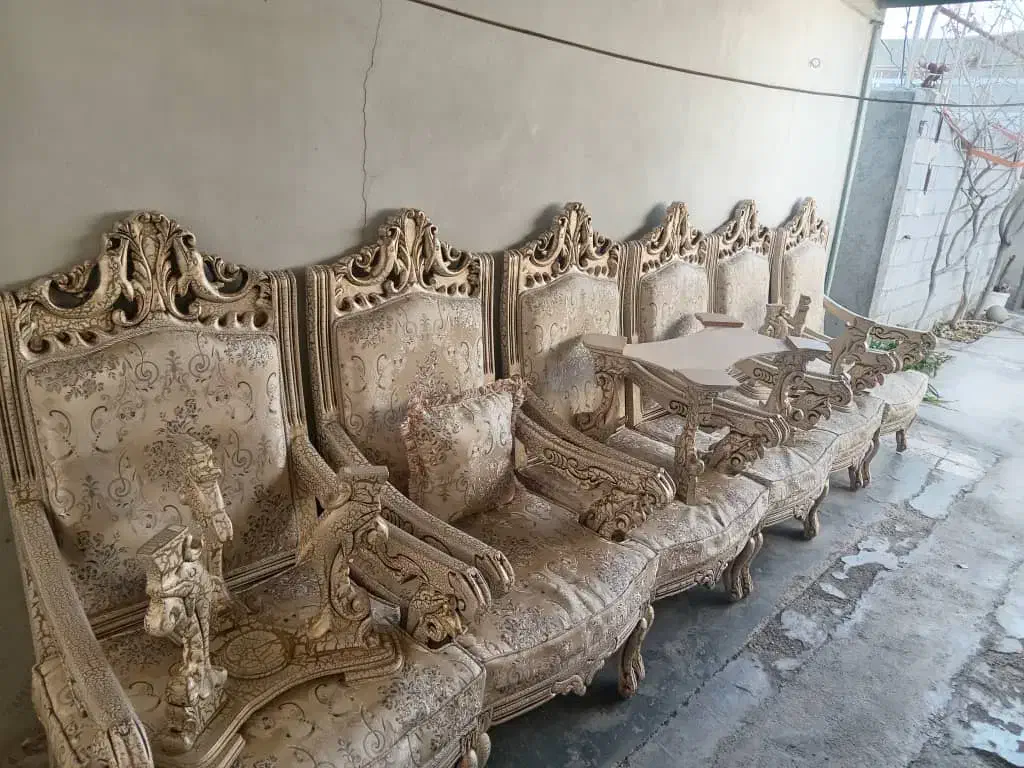 مبل سلطنتی مدل دلفین|مبلمان خانگی و میز عسلی|شوط, |دیوار