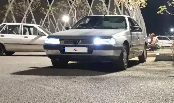 پژو نقره ای مدل 1384|خودرو سواری و وانت|کاشان, پشت شهربانی|دیوار