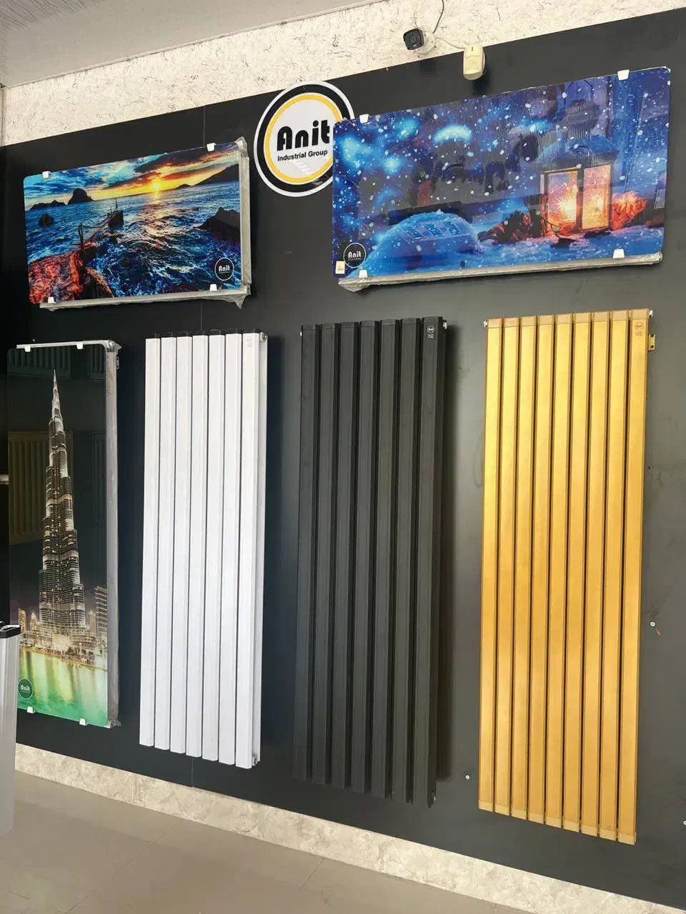 رادیاتور آلومینویمی شرکت آنیت|آبگرمکن، پکیج، شوفاژ|زنجان, |دیوار