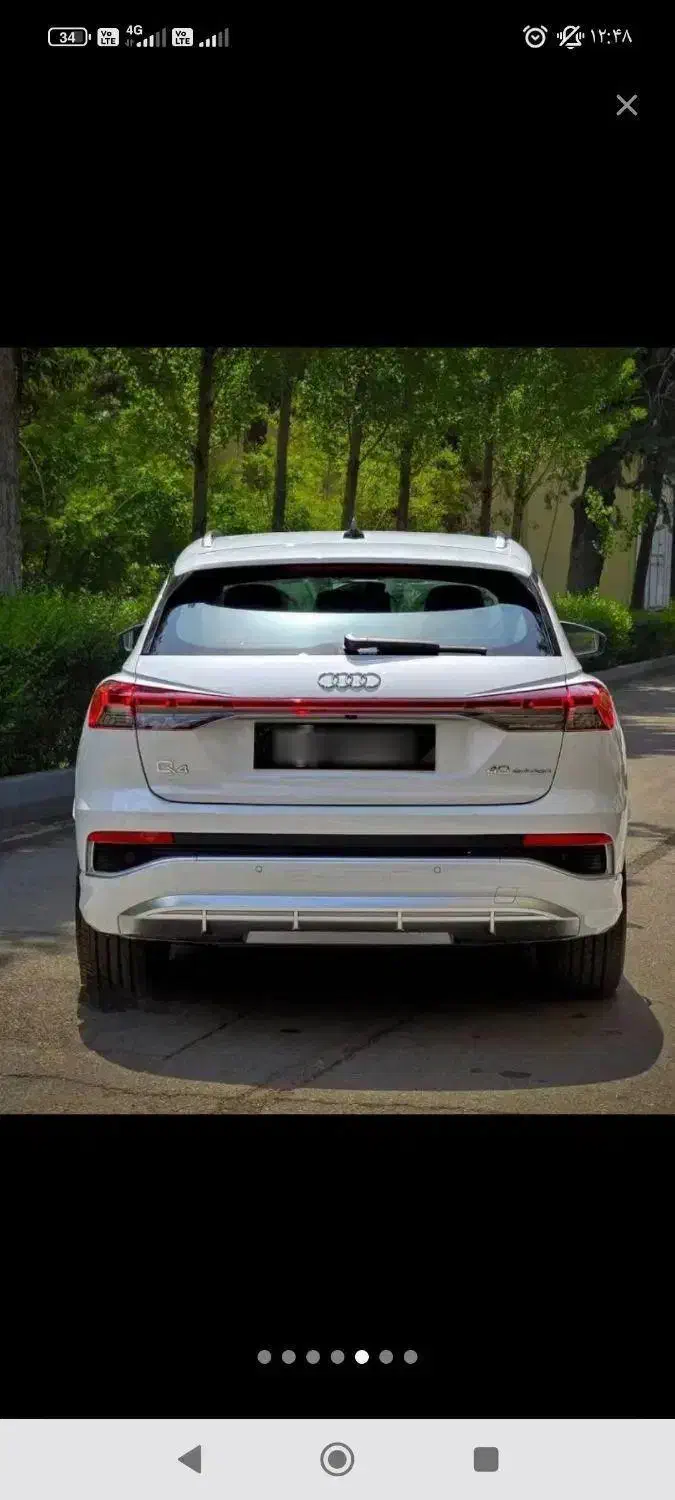حواله خودرو Audi Q4 e tron مدل 2025|خودرو سواری و وانت|ساوه, |دیوار