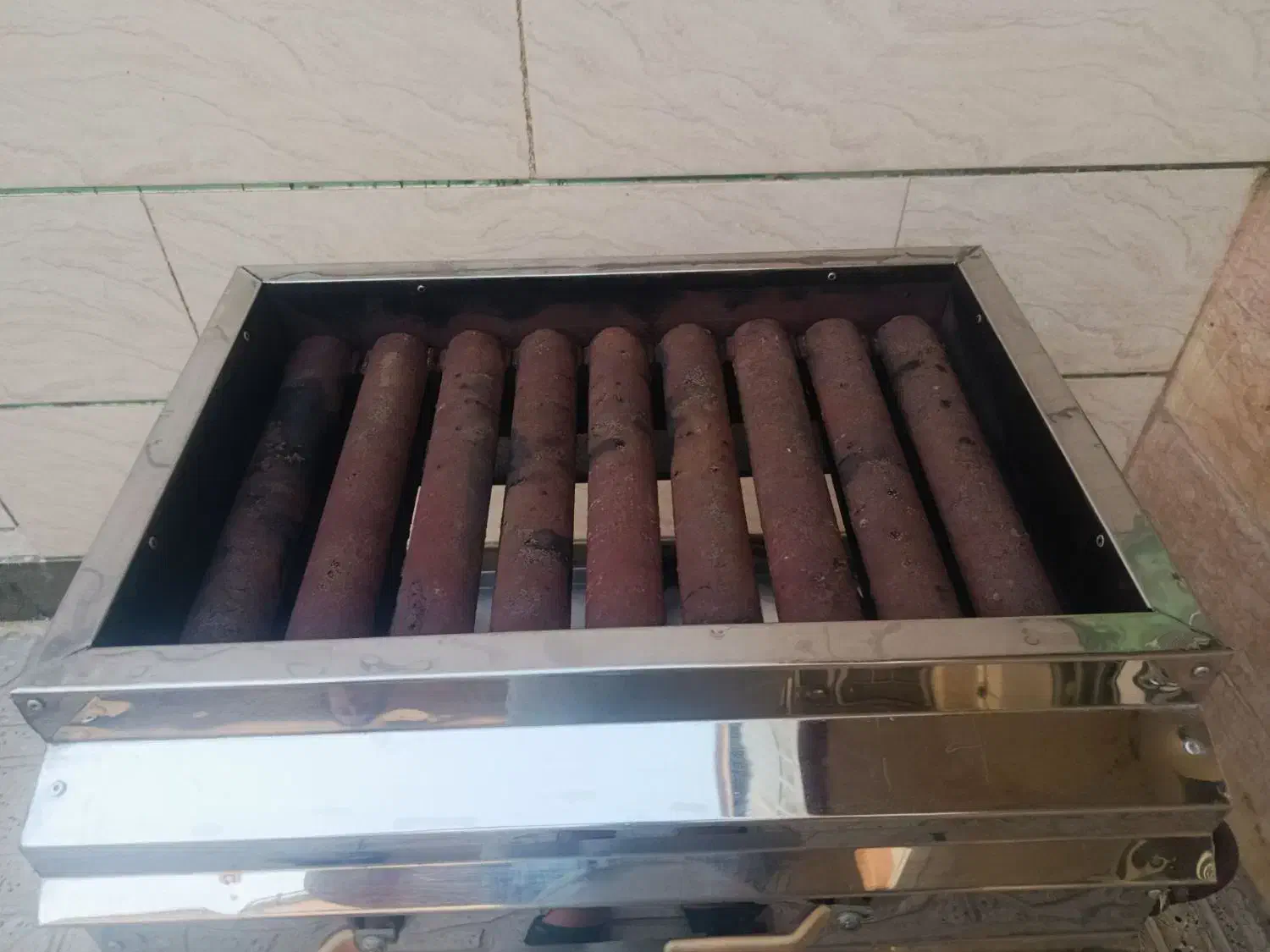 کباب پز گازی در حد نو|اجاق گاز و لوازم برقی پختوپز|ایلام, |دیوار