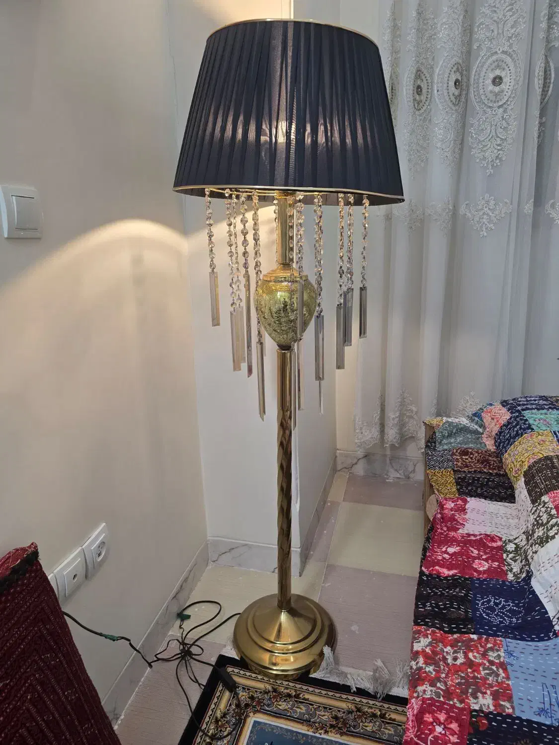 آباژور کریستالی|چراغ خواب و آباژور|تهران, نازیآباد|دیوار