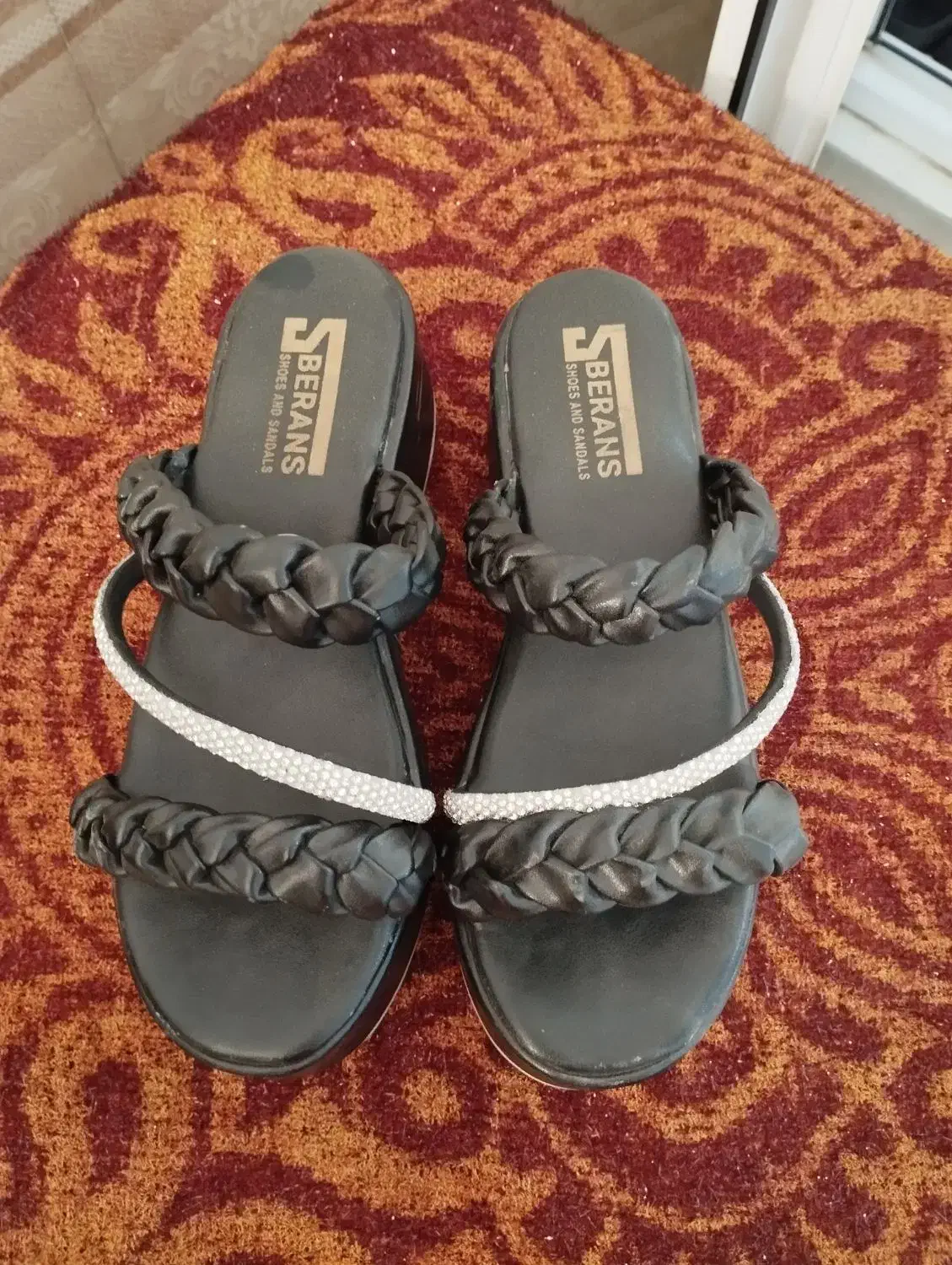 فروش یک جفت دمپایی مجلسی سایز۳۷|کیف، کفش، کمربند|سقز, |دیوار