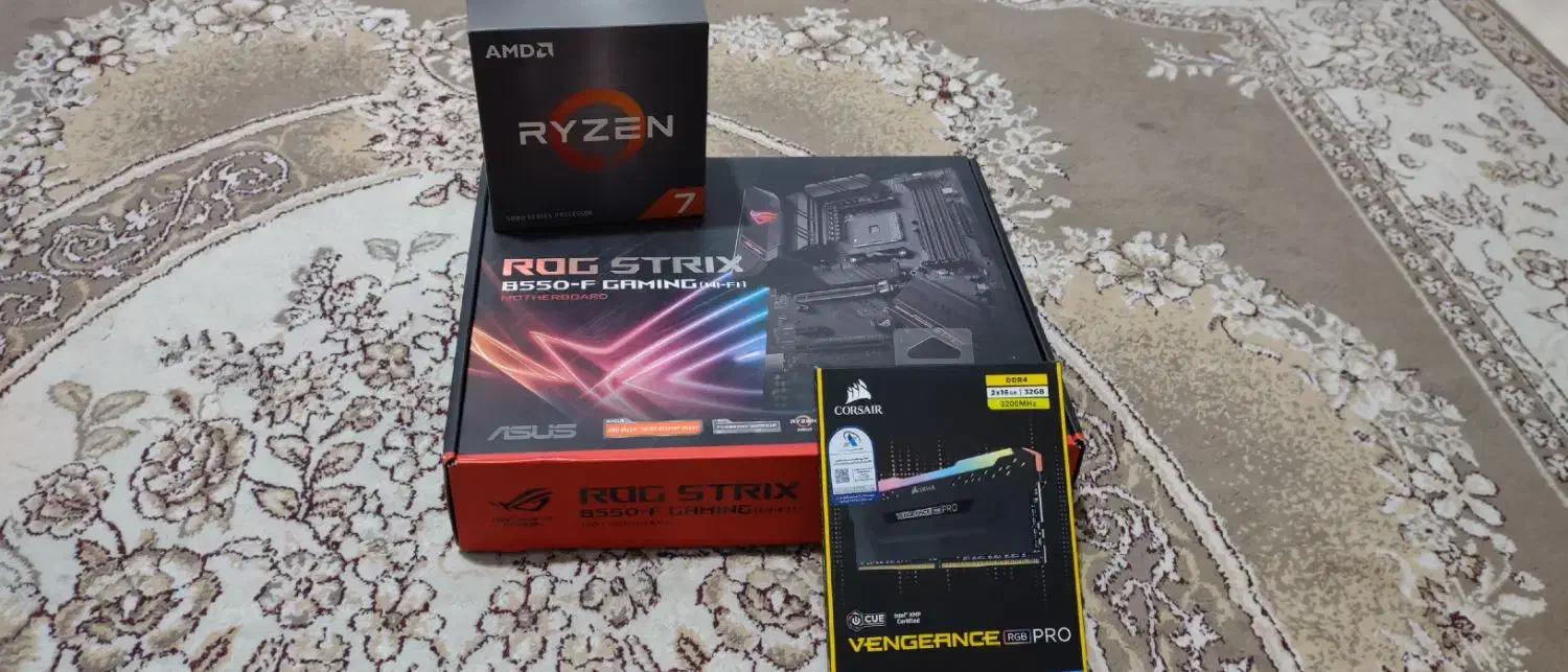 باندل رایزن ryzen 7 5800x|قطعات و لوازم جانبی رایانه|شاهینشهر, نسیم ۵|دیوار