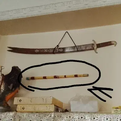 یک عدد نی 7بند|سازهای بادی|دزفول, |دیوار