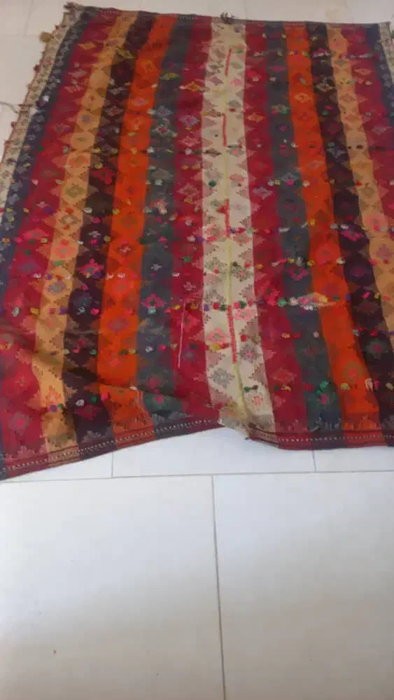 جاجیم فرشها برای آویزون کردن توی چادر سیاه یا غیره|گلیم، جاجیم، گبه|شیراز, پودنک|دیوار