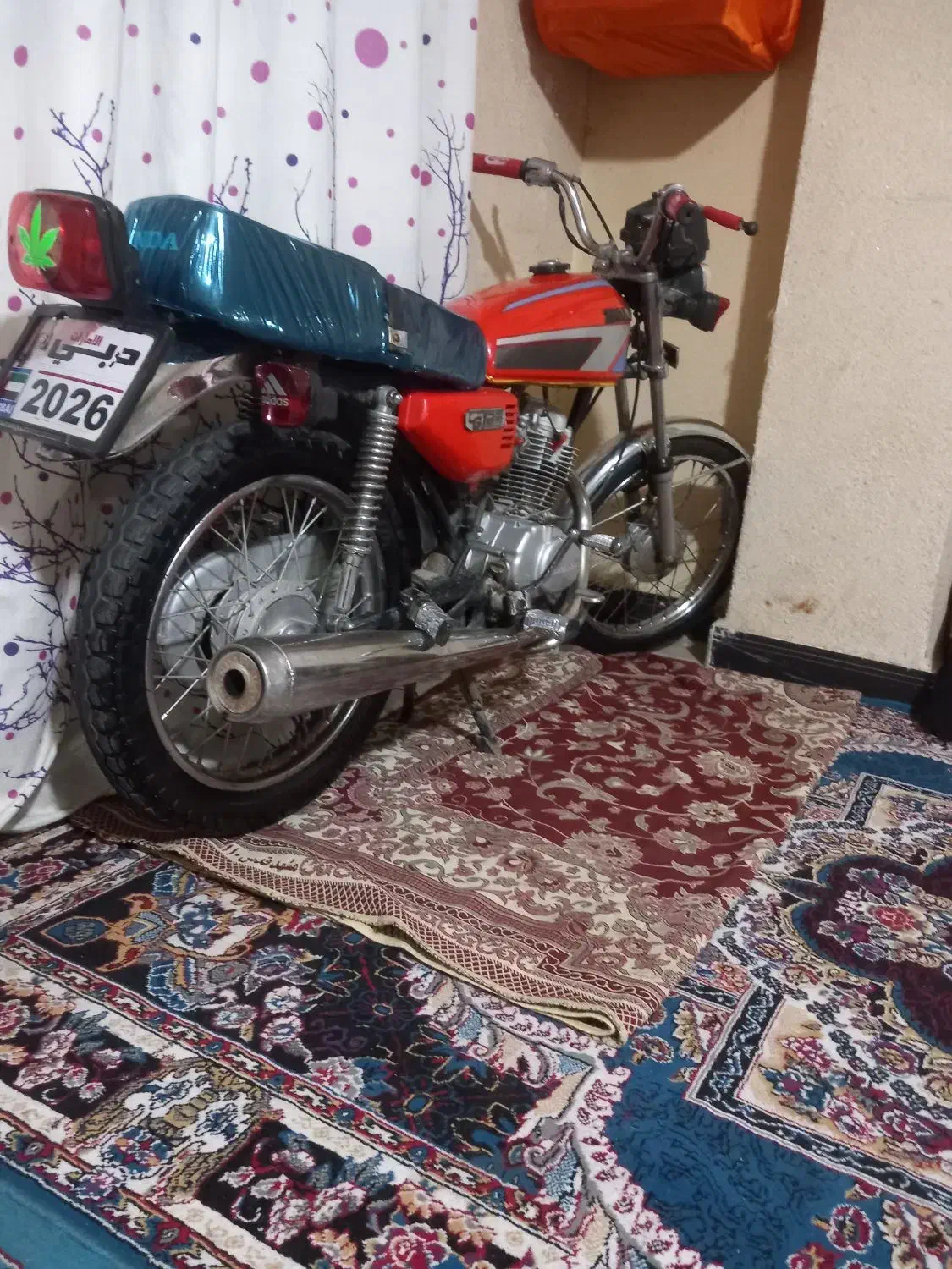 متور هندا مزایده|موتورسیکلت|تهران, والفجر (افسریه)|دیوار