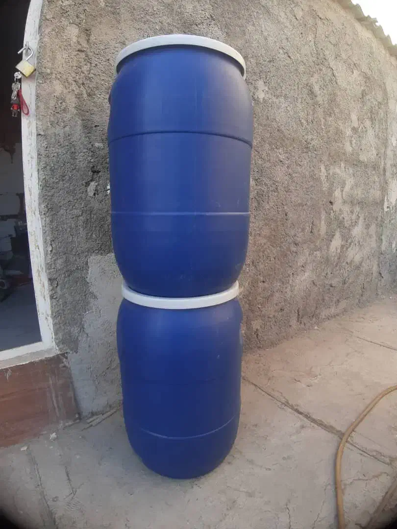 ۶عدد بشکه ۶۰ لیتری|ظروف نگهدارنده، پلاستیکی، یک‌بارمصرف|پاکدشت, پاکدشت (مامازند)|دیوار