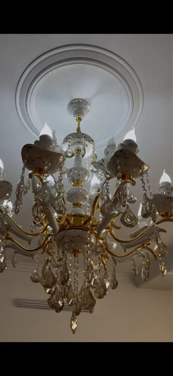 لوستر|لوستر و چراغ آویز|فیروزکوه, |دیوار