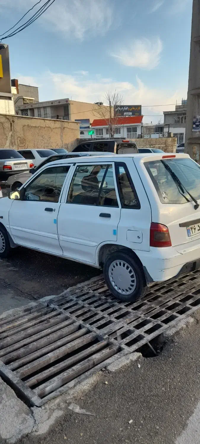 پراید ۱۱۱ مدل۸۹ هاچ بک سفید|خودرو سواری و وانت|یاسوج, |دیوار