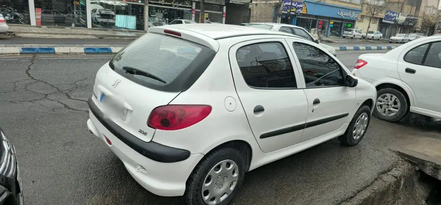 پژو 206تیپ 2|خودرو سواری و وانت|تربتحیدریه, کاشانی|دیوار