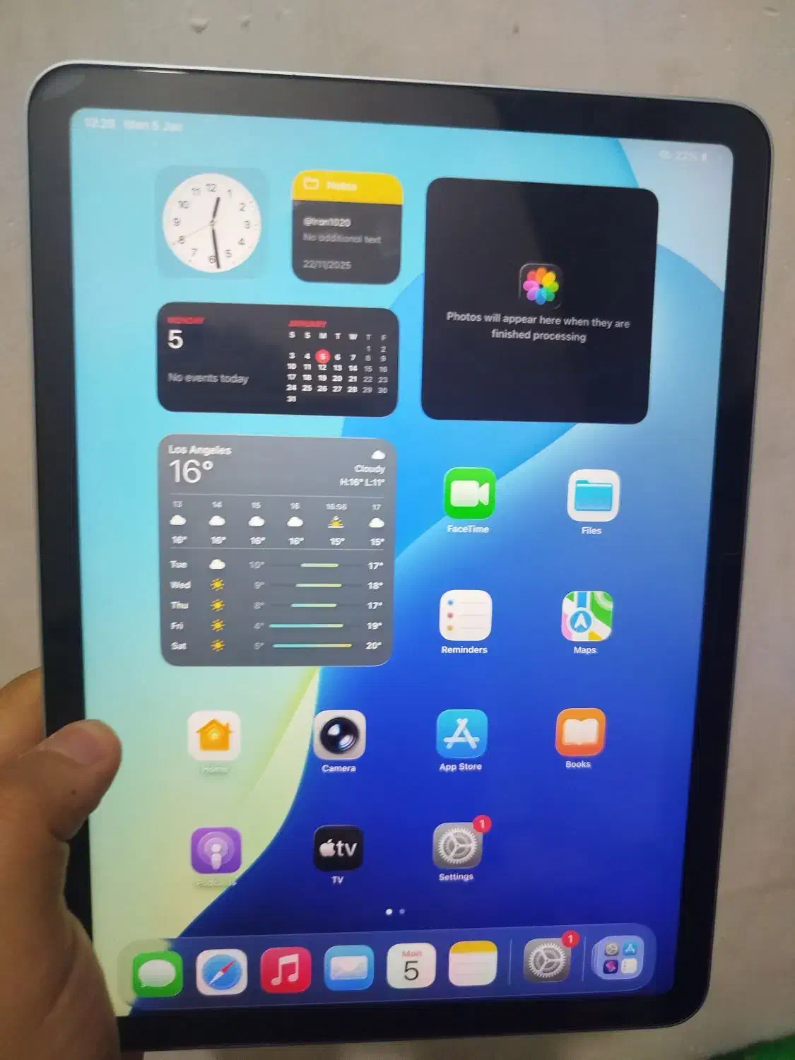 آیپد ایر 6|تبلت|چهاردانگه (تهران), |دیوار