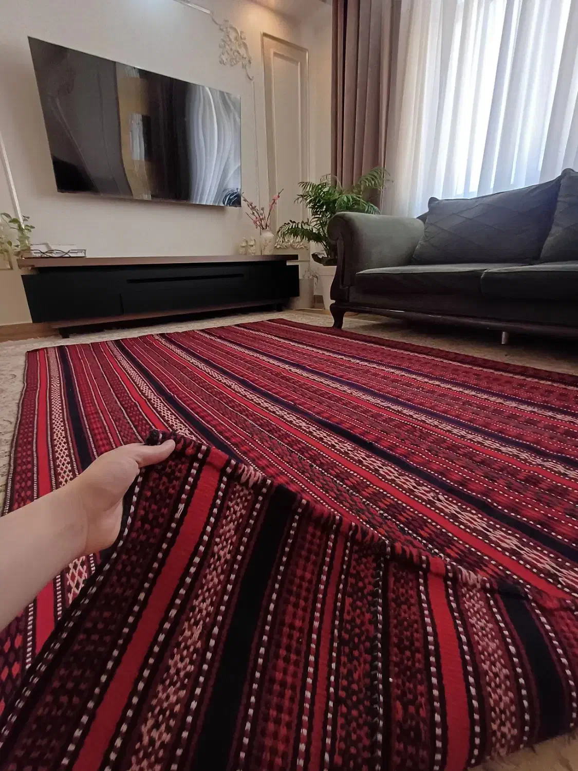 جاجیم کهن ۷۰ ساله|گلیم، جاجیم، گبه|تهران, زعفرانیه|دیوار