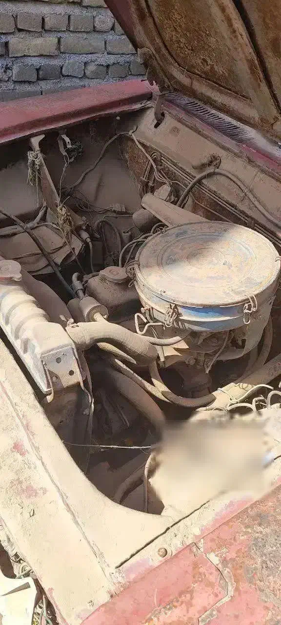 نیسان اوراقی قرمز مدل ۵۷|خودرو سواری و وانت|تهران, افسریه شمالی|دیوار