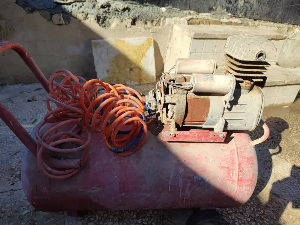 پمپ باد60لیتری کدخدایی|ابزارآلات|اصفهان, شهرک کوثر|دیوار