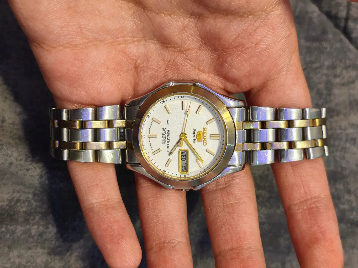 سیکو ۵ سوپریور استیل . اصل|ساعت|اردبیل, |دیوار