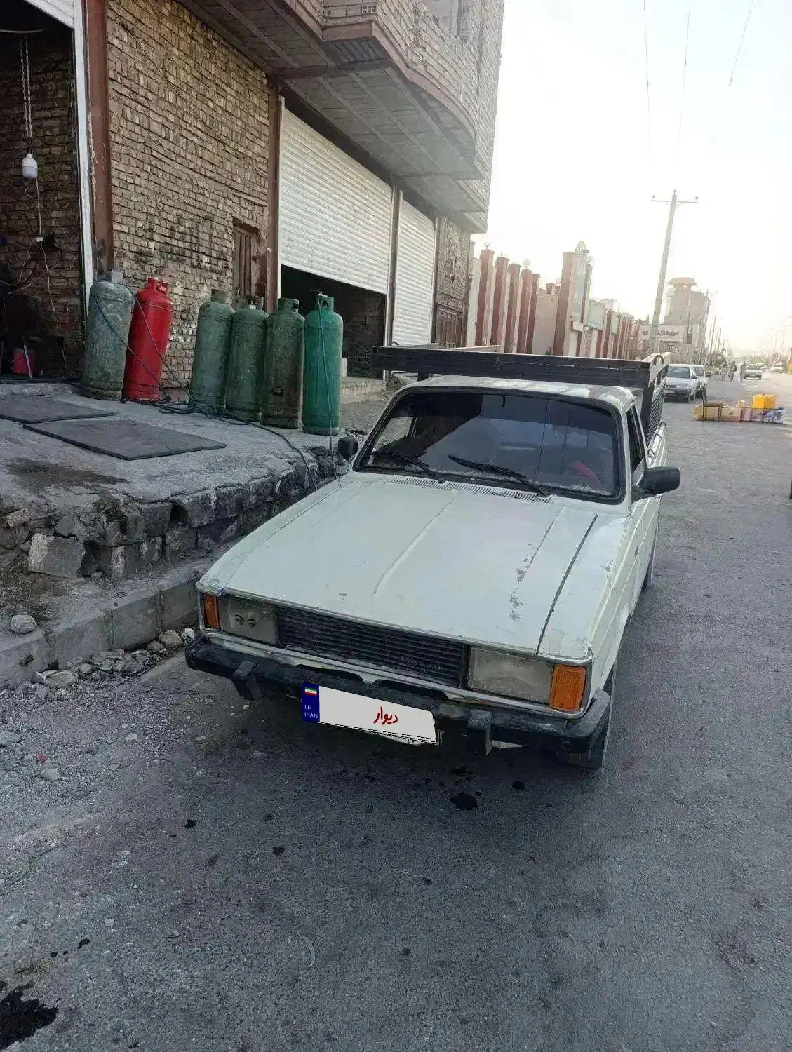 پیکان وانت معاوضه با زمین سرزه|خودرو سواری و وانت|ایرانشهر, |دیوار