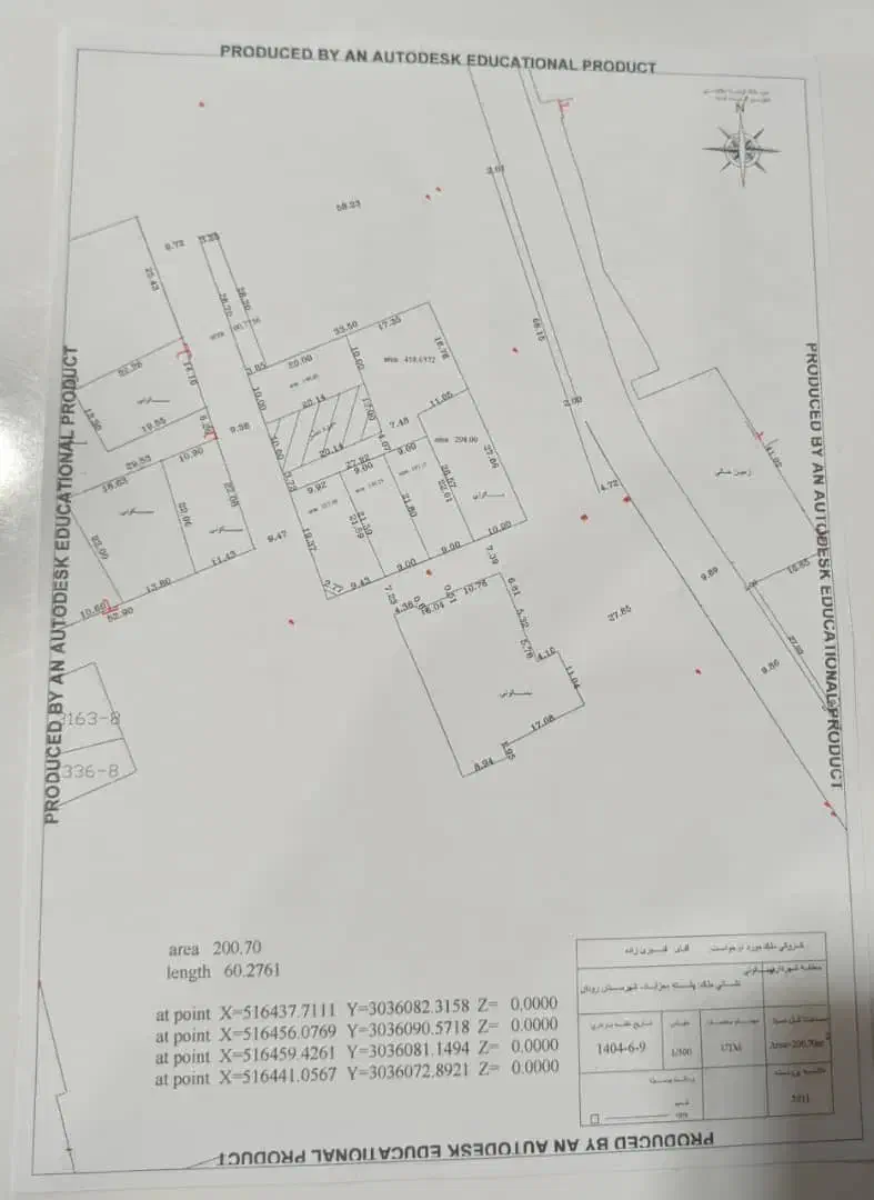 زمین مسکونی خیابان دانشگاه ازاد.رودان|فروش زمین و ملک کلنگی|رودان, |دیوار