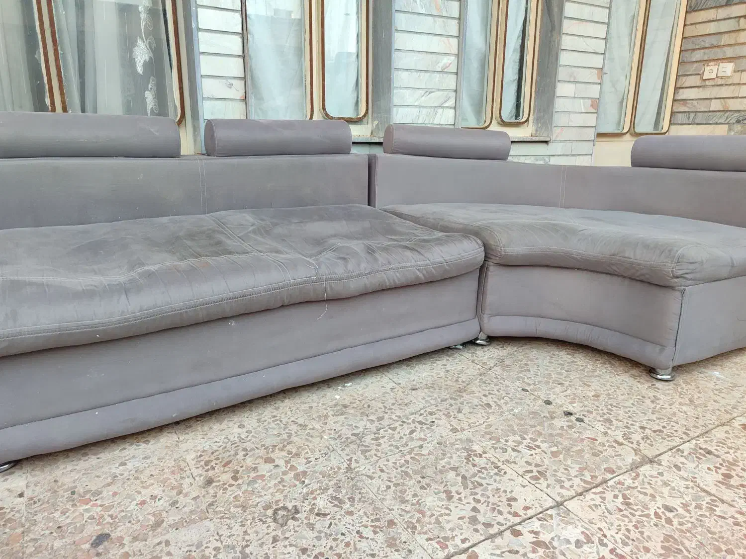 مبل راحتی هفت نفره|مبلمان خانگی و میز عسلی|تاکستان, |دیوار