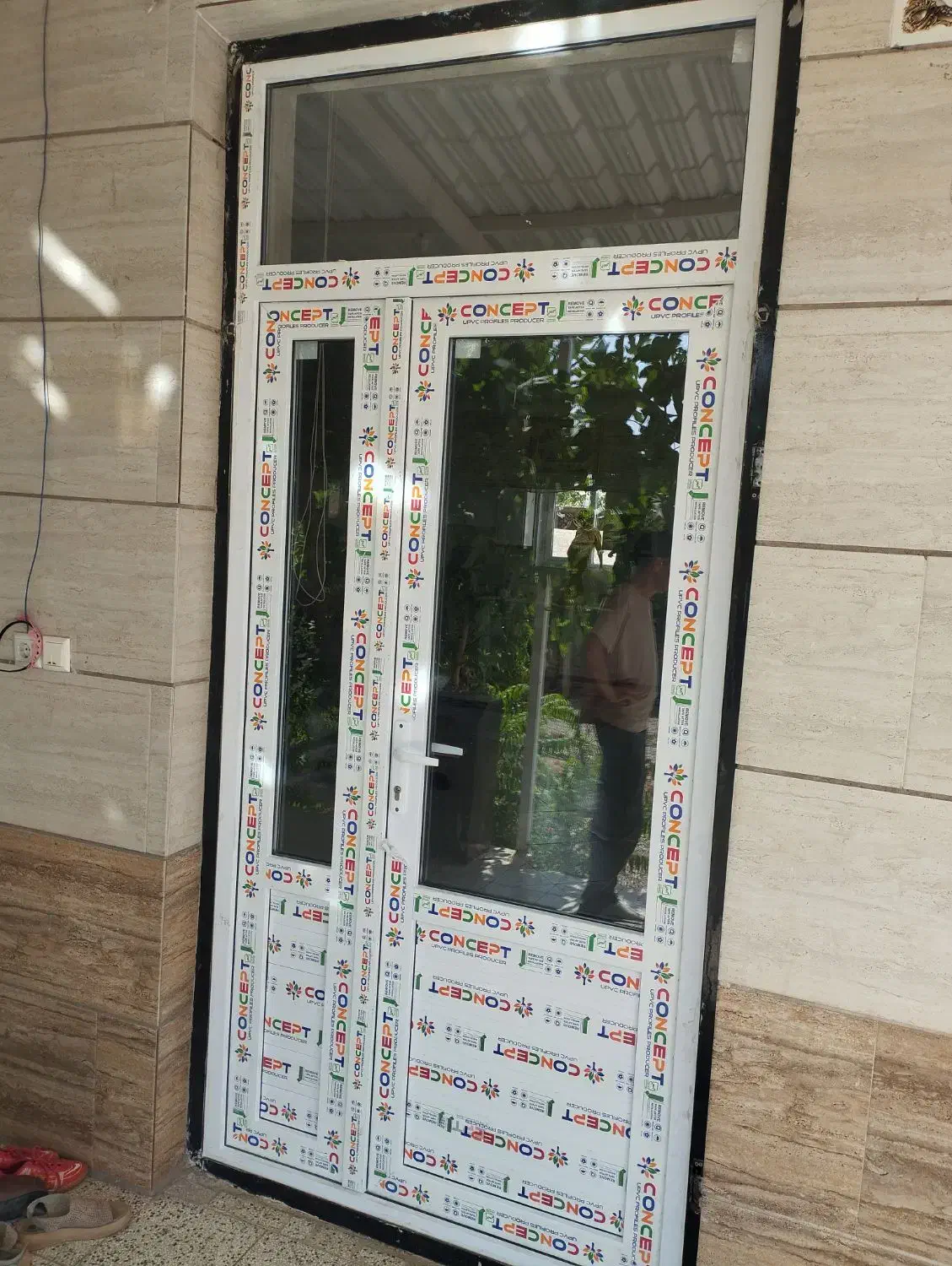 درب و پنجره الومینیوم و pvc|خدمات پیشه و مهارت|نیشابور, خط کاشمر|دیوار