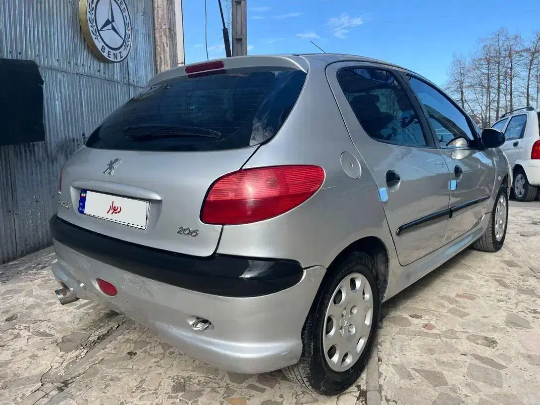 ۲۰۶ تیپ دو ۸۷|خودرو سواری و وانت|لاهیجان, گلستان|دیوار