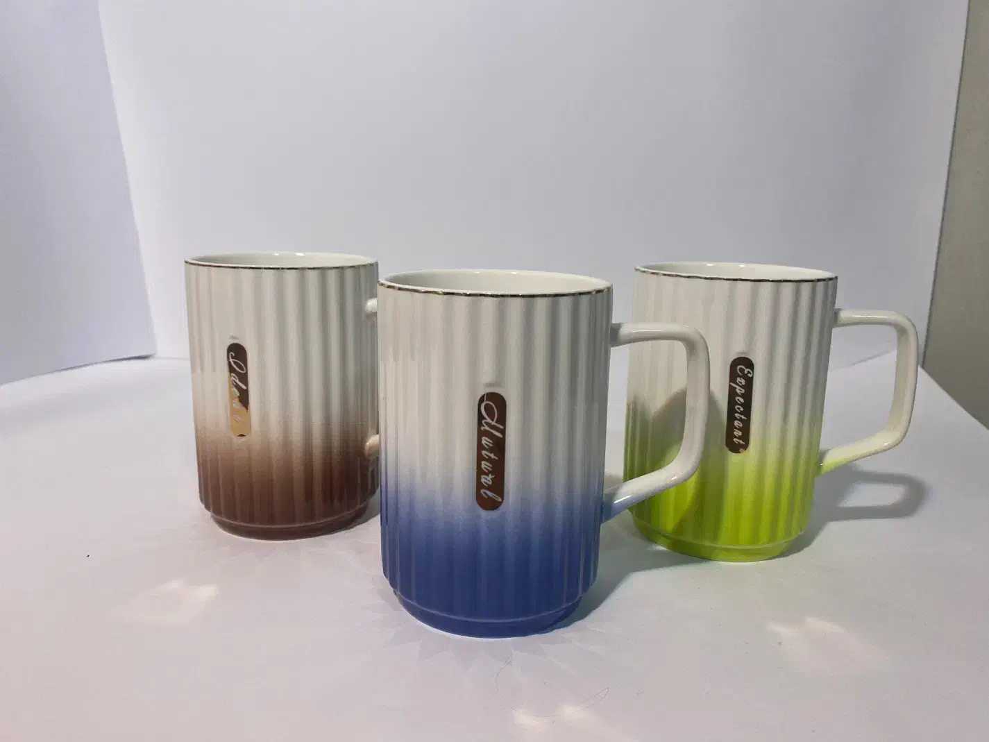 ماگ سرامیکی دو رنگ ۴۰۰میلی|ظروف سرو و پذیرایی|لار, |دیوار