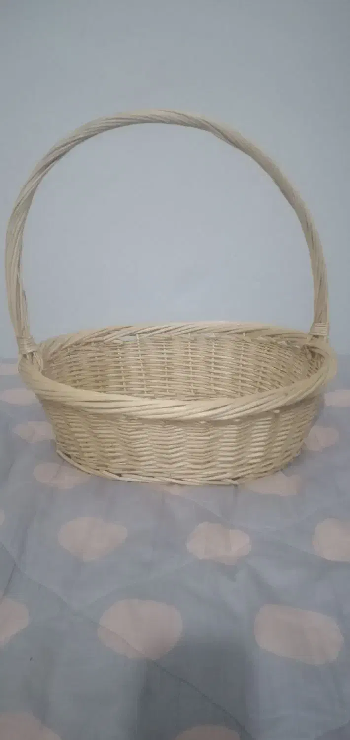 سبد چوبی|صنایع دستی و سایر لوازم تزئینی|بیستون, |دیوار