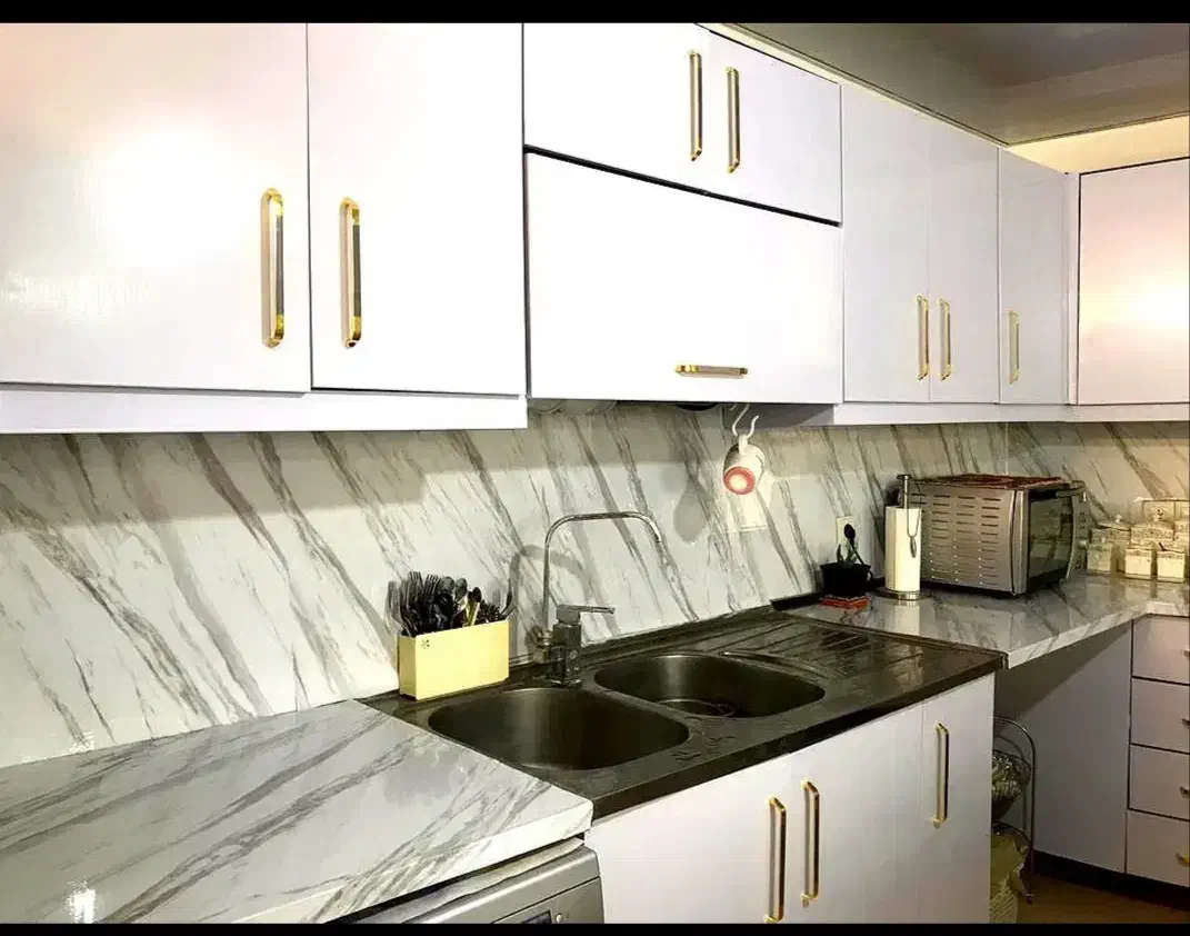 برچسب کابینت pvcو شیشه مات کن|عمدهفروشی|شیراز, صاحب الزمان|دیوار