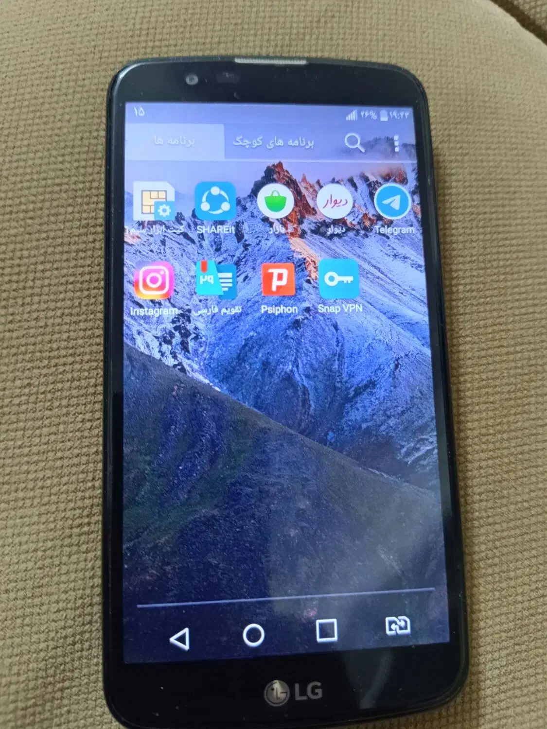 موبایل ال جی k10|موبایل|مشهد, بهاران|دیوار