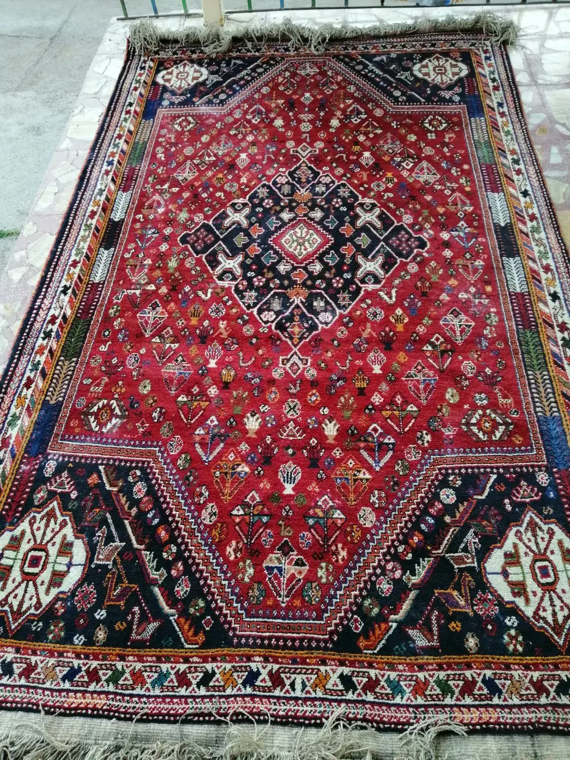 فرش دست بافت اصیل|فرش|مرودشت, ثبت احوال|دیوار