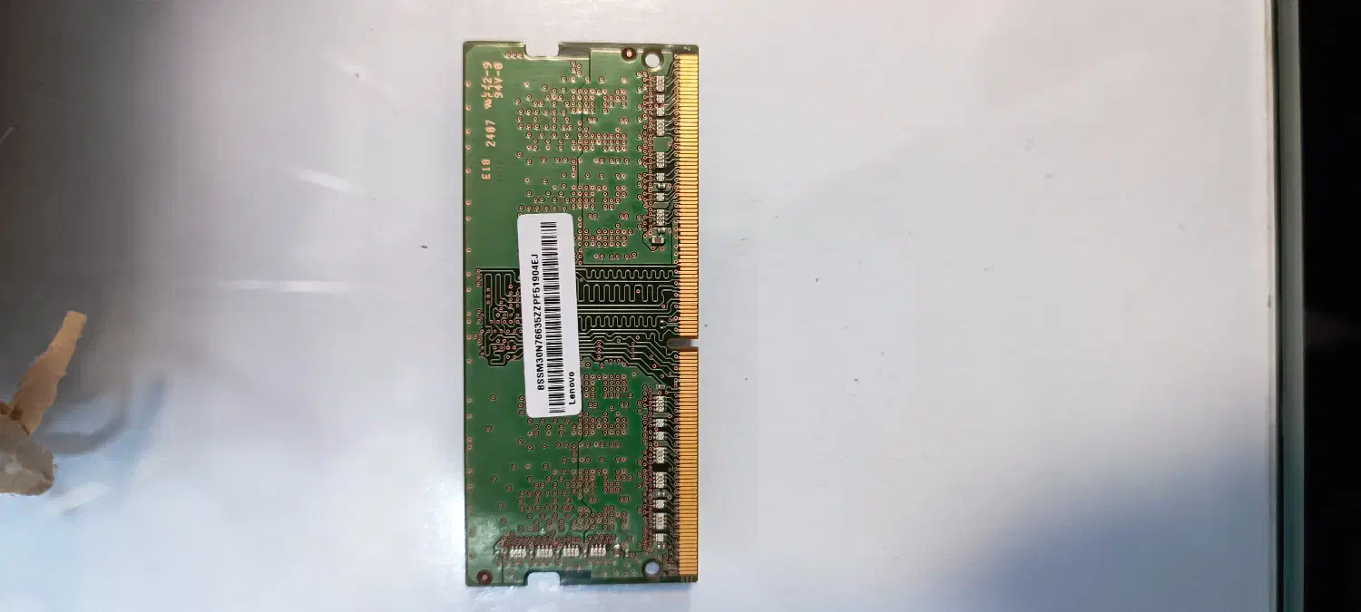 رم لپ تاپ DDR4 اصلی سامسونگ ۴گیک ۳۲۰۰|قطعات و لوازم جانبی رایانه|تهران, سبلان (لشگر)|دیوار