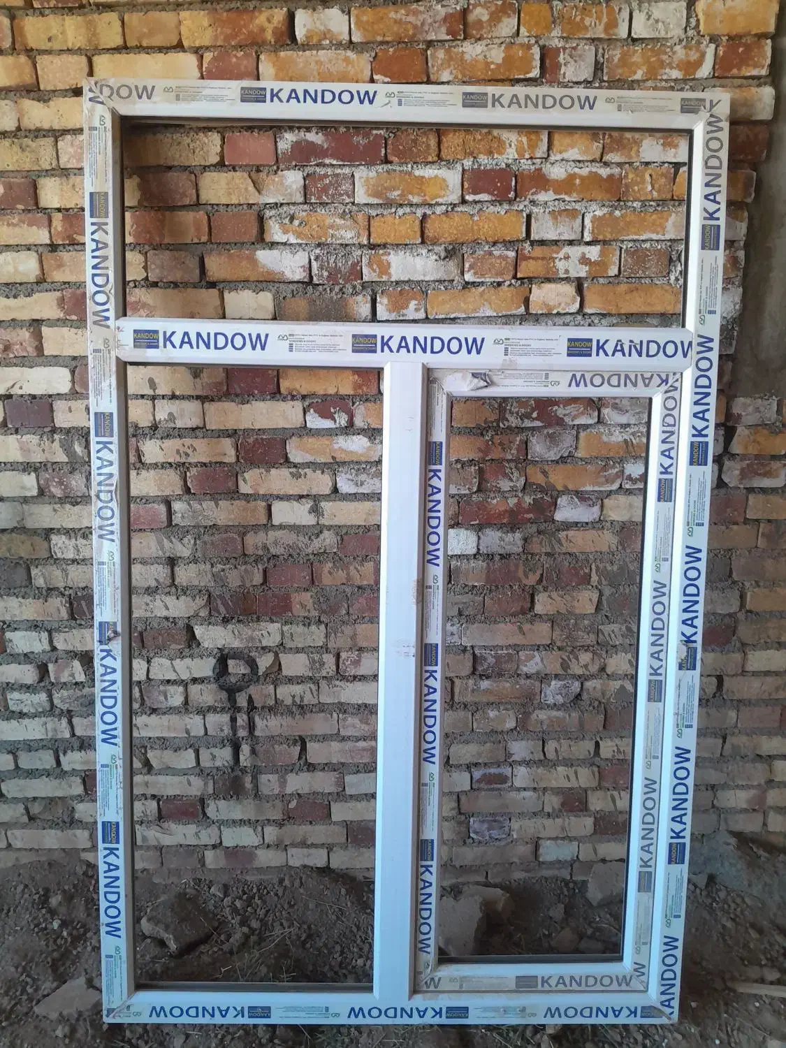 پنجره upvcعرض۱۲۰درطول۱۸۵|مصالح و تجهیزات ساختمان|پلدشت, |دیوار