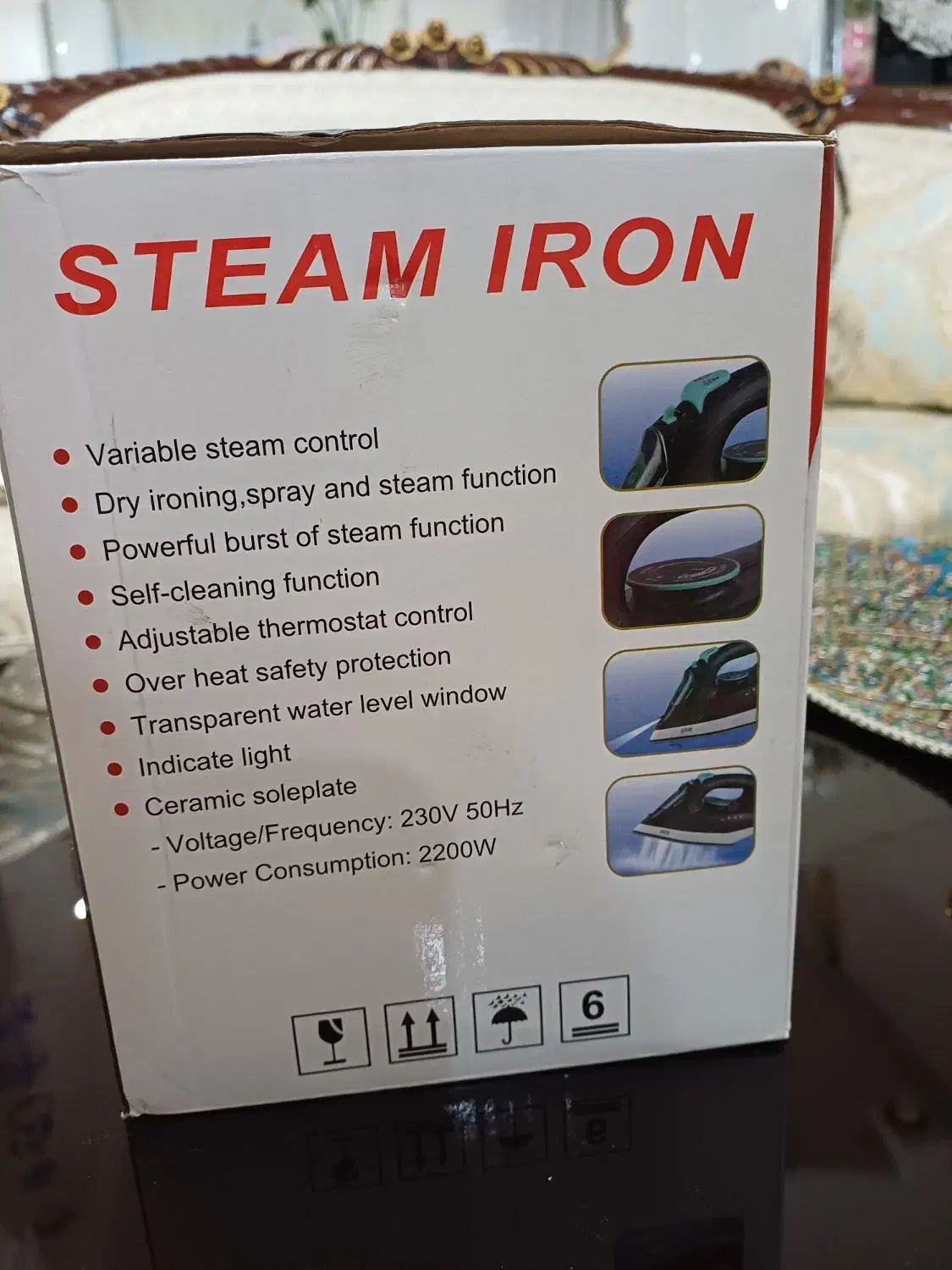 اتو بخار ۲۲۰۰ وات رومانتیک هوم|اتو و لوازم اتو|خرم‌آباد, |دیوار